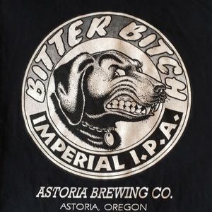 Bitter Bitch IPA Astoria Brewing Co. T-shirt 2xl